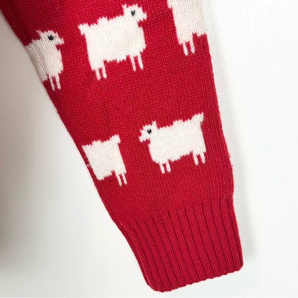 Warm & Wonderful x Rowing Blazers Princess Diana Black Sheep Wool Sweater Size S - Picture 12 of 16